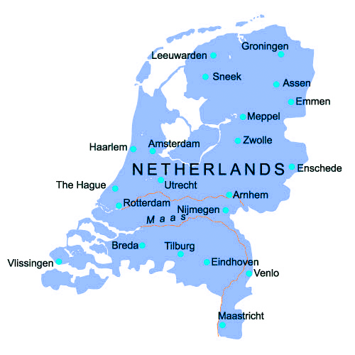 Niederlande Postleitzahlen
